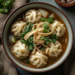 S2. Wonton(Gyoza) Soup
