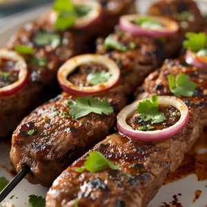 Aashik Beef Seekh Kabab (3 pieces)