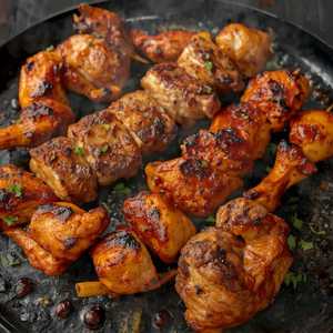 Grilled Tandoori Sampler