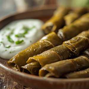 Stuffed Grape Leaves
