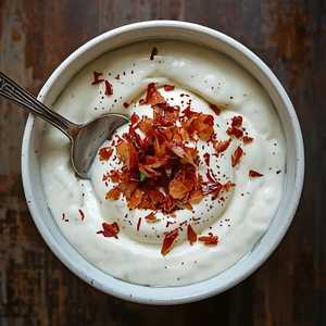 Yogurt with Shallots