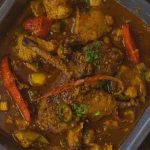 Half Charsi Goat Karahi