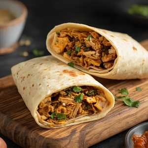 Chicken chapati Wrap (Sabayat)