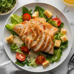 Crispy Chicken Caesar Salad