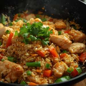Chicken Hakka Fried Rice