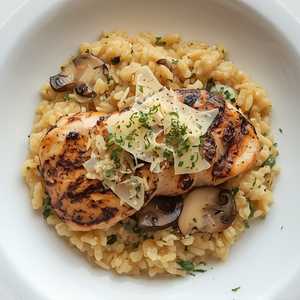 Chicken Mushroom Risotto