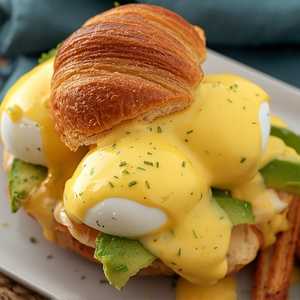 Croissant Benedict