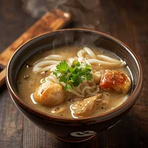 N2(B). Chicken Udon