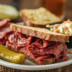 Pastrami Deli Sandwich