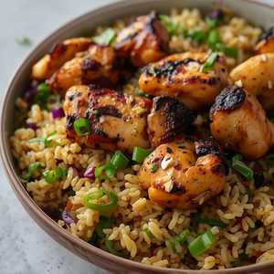 Tandoori Chicken Fried Rice