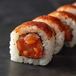 Spicy Salmon Roll (8 Pieces)