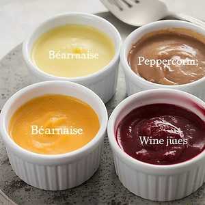 Trio of Sauces