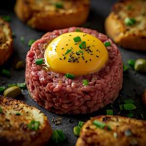 SEARED STEAK TARTARE