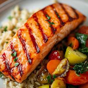 Grilled Atlantic Salmon