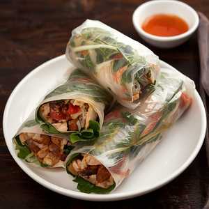 A2 Gói cuốn gà nướng
