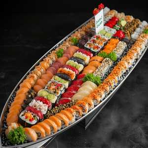 Sushi + Maki Boat (L) 92 Pieces