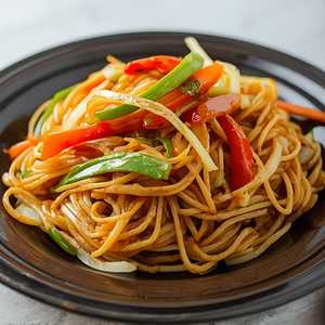 Vegetable Hakka Noodles