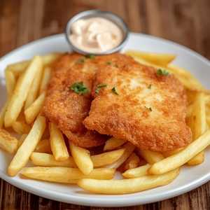 ENGLISH STYLE FISH & CHIPS