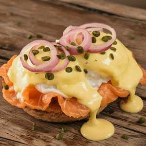 Eggs Benedict with Smoked Salmon