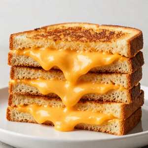 Triple Decker Grilled Cheese