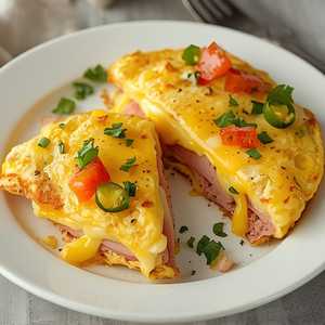 Ham And Cheese Omelette