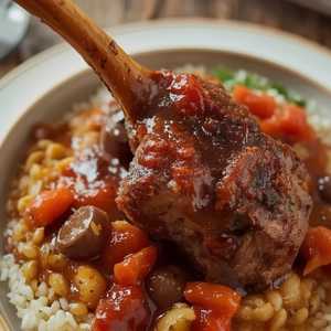 Braised Lamb Shank
