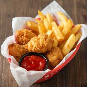 Chicken Bites With Fries