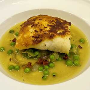 Pan Seared Halibut