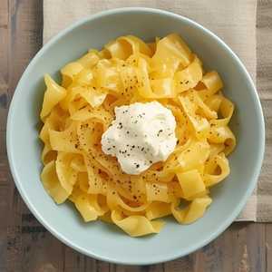 Noodles with Cottage Cheese