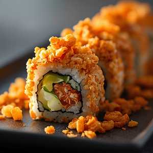 Crunch Spicy California Roll(8pcs)