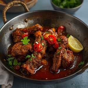 Full Namak Mandi Goat Karahi