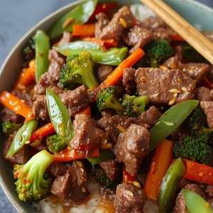 X10 Bò xào rau cải