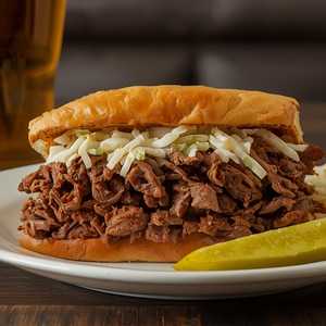 Smoked Meat Deli Sandwich