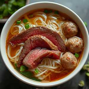 17. Phở Tái Bò Viên