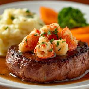 10 oz STEAK AND LOBSTER