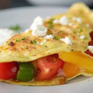 Mediterranean Stuffed Omelette