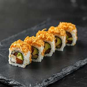 A.Y.C ( Avocado, Yam Tempra, Cucumber) Roll (8 Pieces)