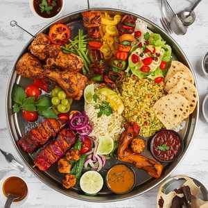 Chicken Karahi Platter