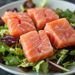S7. Salmon Sashimi Salad