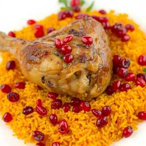 Zereshk Polo with Chicken