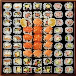 Maki Tray(S) 43 Pieces