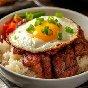 C4A Cơm bò nướng, ốpla