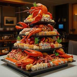 Deluxe Seafood Tower