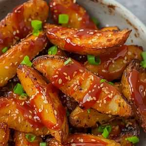 Honey Chilli Potatoes