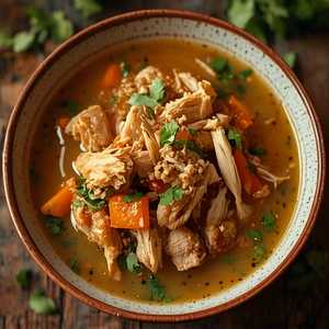 Friekeh Chicken Soup