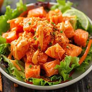 S8. Spicy Salmon Salad