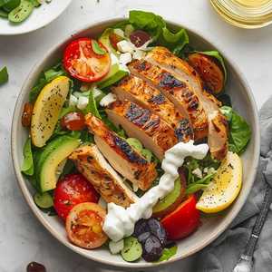Chicken Greek Salad