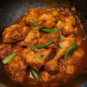 Half Potohari Chicken Karahi