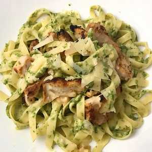 Pesto Chicken Pappardelle