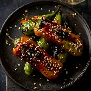 Blistered Shishito Peppers